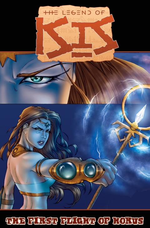 Cover image for book Legend of Isis: The First Flight of Horus #3