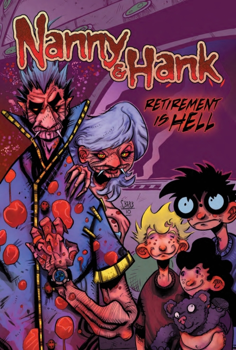 Cover image for book Nanny & Hank: Retirement is Hell
