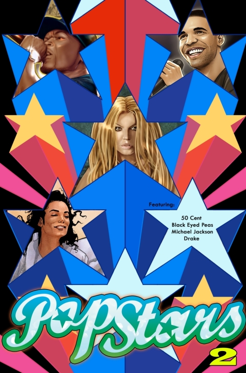 Cover image for book FAME: Pop Stars #2