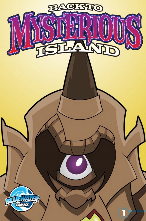 Cover image for book Jules Verne's: Back to Mysterious Island #1