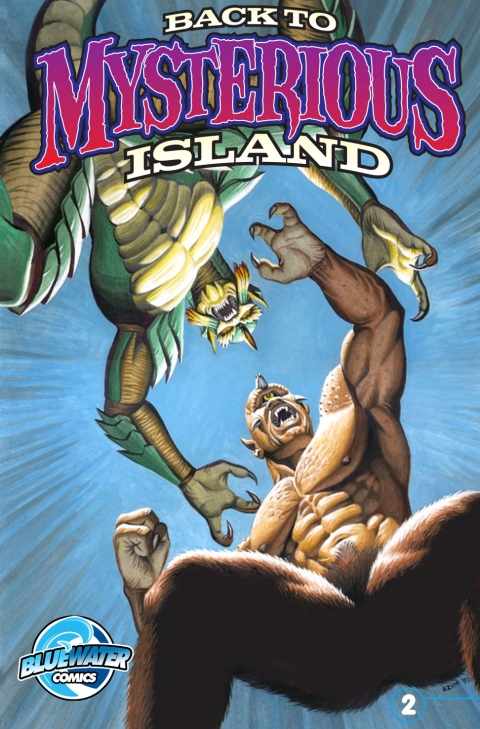 Cover image for book Jules Verne's: Back to Mysterious Island #2