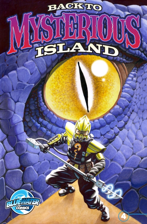 Cover image for book Jules Verne's: Back to Mysterious Island #4
