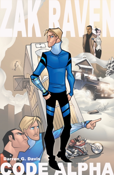 Cover image for book Zak Raven: Code Alpha