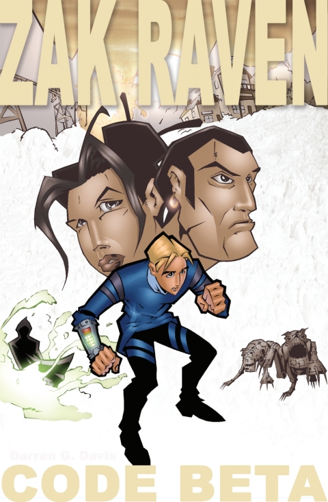 Cover image for book Zak Raven: Code Beta