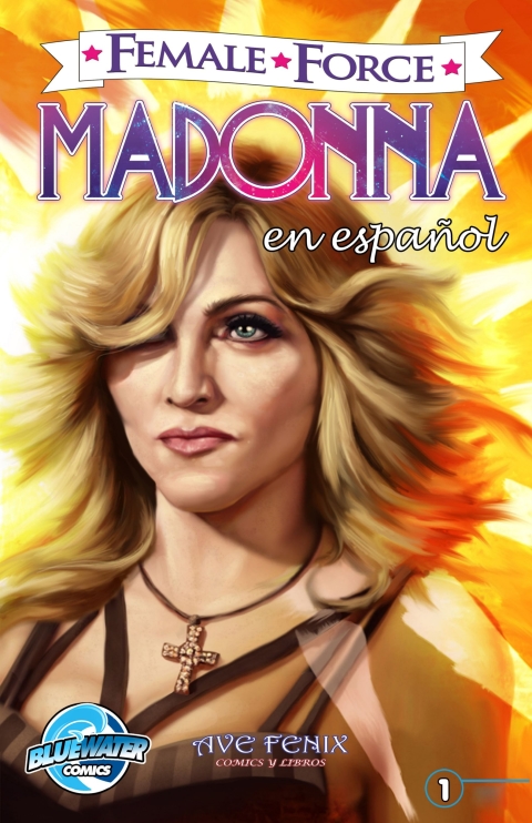 Cover image for book Female Force: Madonna: Spanish Edition