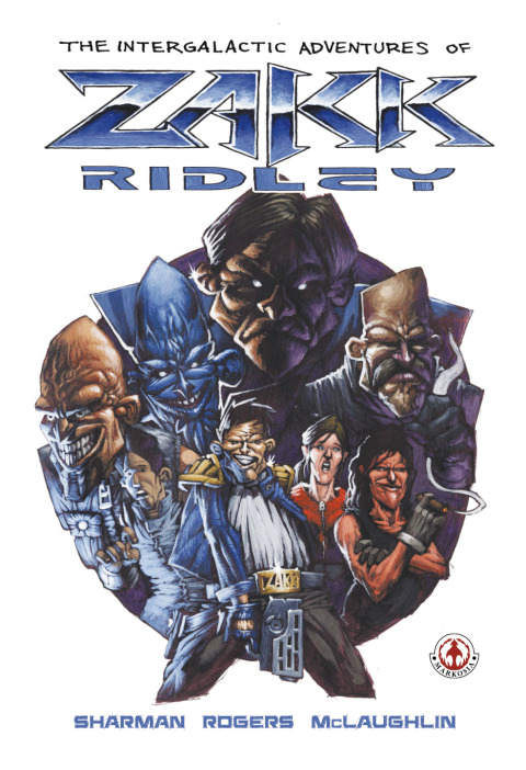 Cover image for book The Intergalactic Adventures of Zakk Ridley