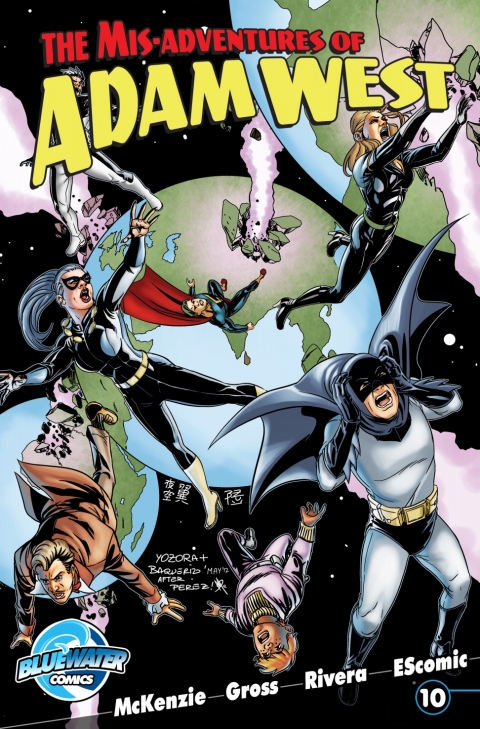 Cover image for book Misadventures of Adam West #10: Volume 2