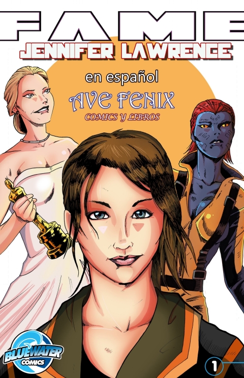 Cover image for book FAME: Jennifer Lawrence: Spanish Edition