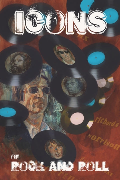 Cover image for book Orbit: Icons of Rock and Roll: Volume #1: Paul McCartney, John Lennon, Kieth Richards, Jimi Hendix, Jim Morrison