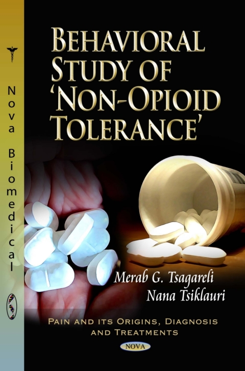 Cover image for book Behavioral Study of 'Non-Opioid' Tolerance