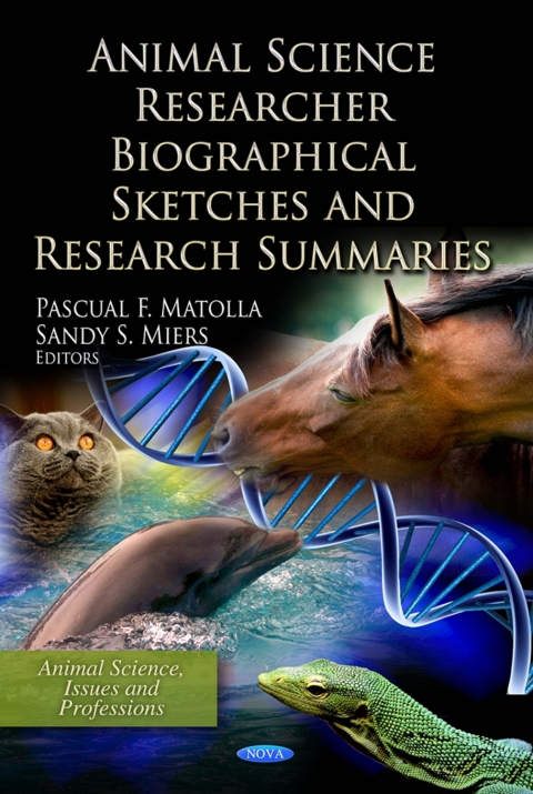 Cover image for book Animal Science Researcher Biographical Sketches and Research Summaries