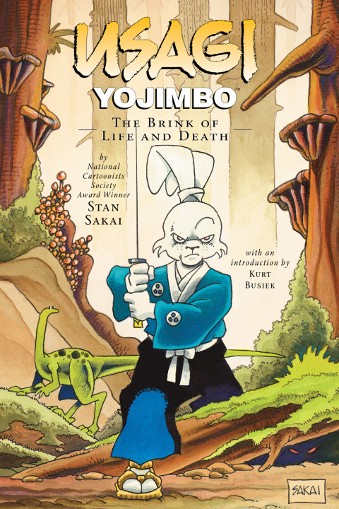 Cover image for book Usagi Yojimbo Volume 10: The Brink of Life and Death, 2nd edition