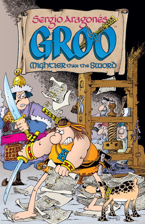 Cover image for book Sergio Aragones' Groo: Mightier than the Sword