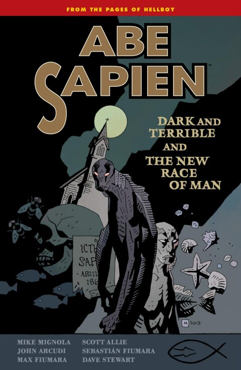 Cover image for book Abe Sapien Volume 3: Dark and Terrible and the New Race of Man