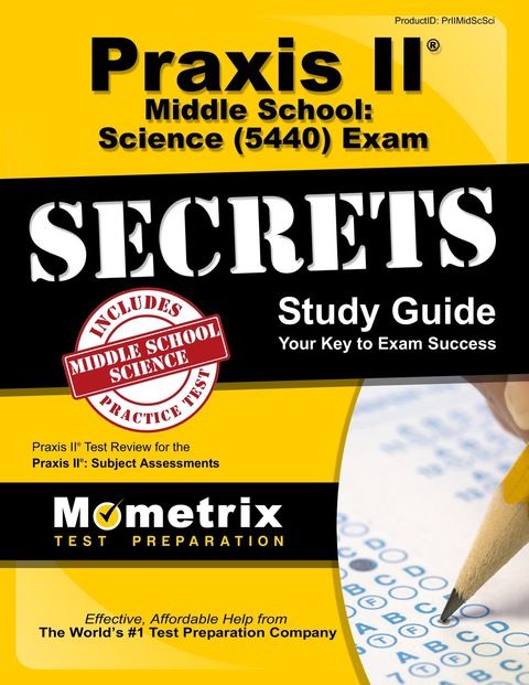 Cover image for book Praxis II Middle School: Science (5440) Exam Secrets Study Guide