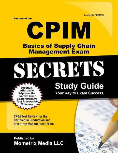 Cover image for book Secrets of the CPIM Basics of Supply Chain Management Exam Study Guide
