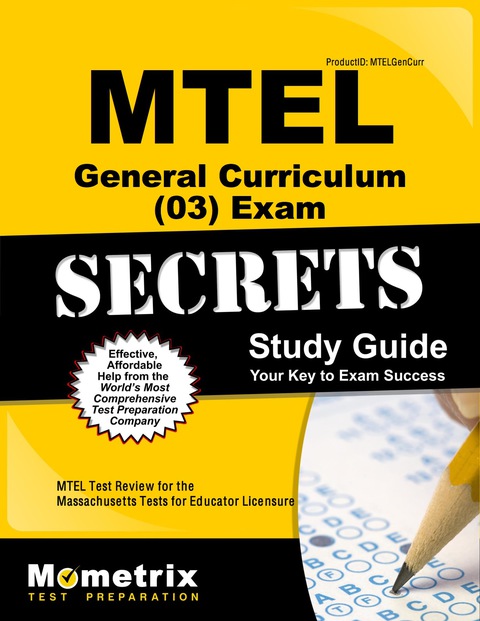 Cover image for book MTEL General Curriculum (03) Exam Secrets Study Guide
