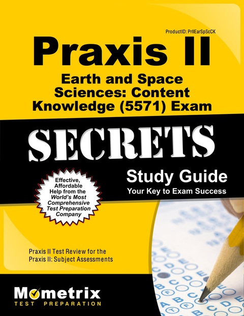 Cover image for book Praxis II Earth and Space Sciences: Content Knowledge (5571) Exam Secrets Study Guide