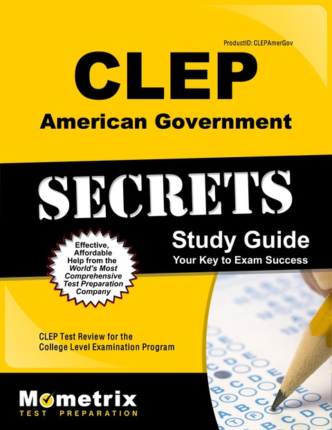 Cover image for book CLEP American Government Exam Secrets Study Guide