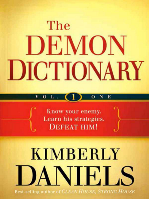 Cover image for book The Demon Dictionary Volume One