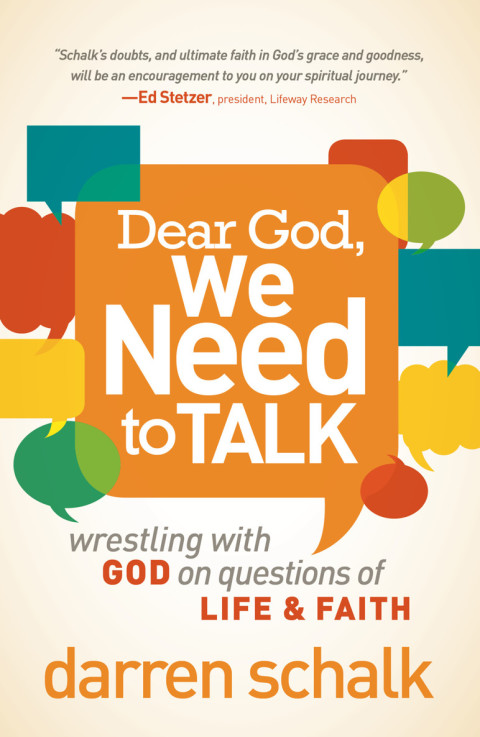 Cover image for book Dear God, We Need to Talk