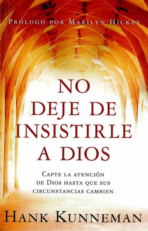 Cover image for book No deje de insistirle a Dios