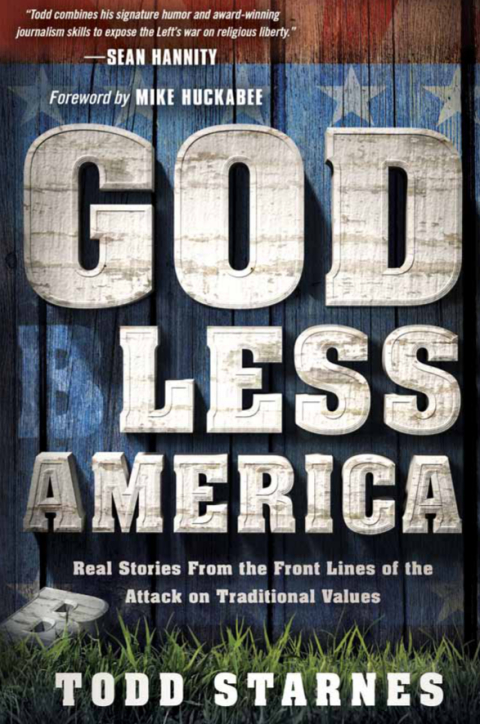 Cover image for book God Less America
