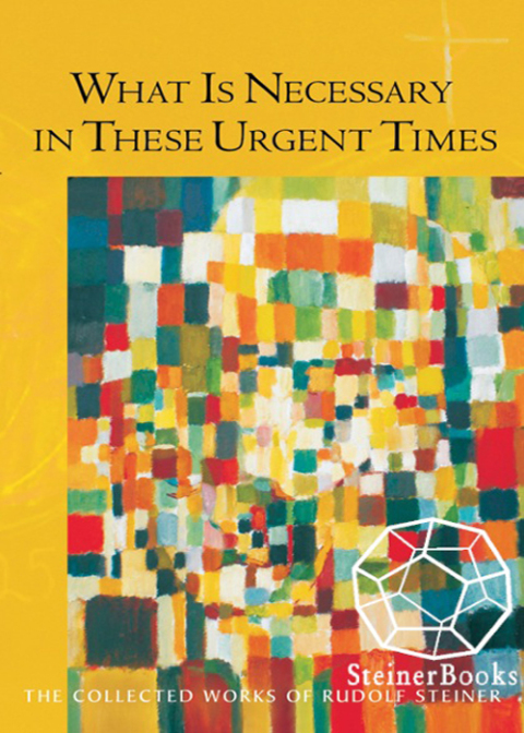 Cover image for book What Is Necessary in these Urgent Times