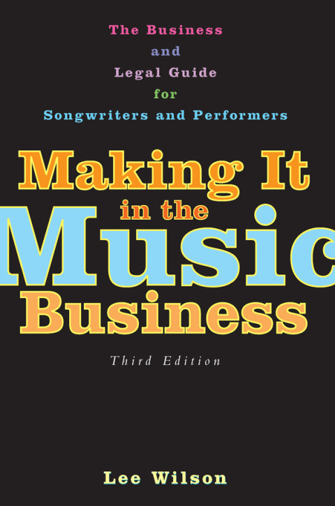 Cover image for book Making It in the Music Business