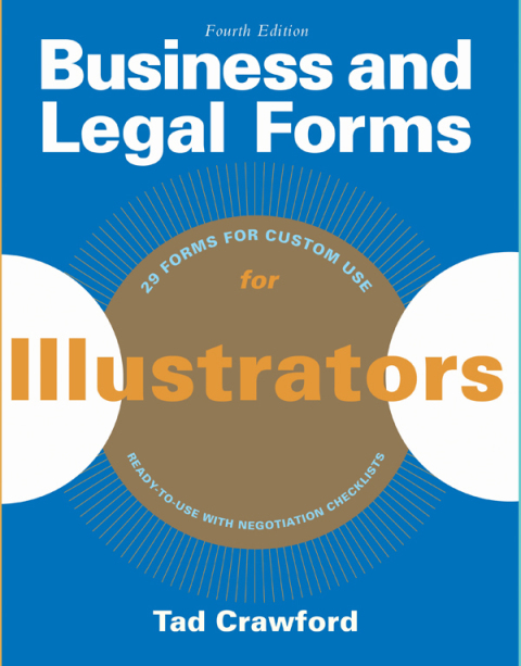 Cover image for book Business and Legal Forms for Illustrators