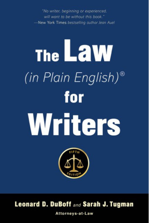 Cover image for book The Law (in Plain English) for Writers