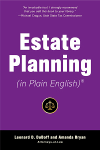 Titelbild: Estate Planning (in Plain English) 9781621537267