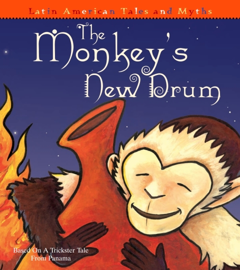 Cover image for book The Monkey's New Drum