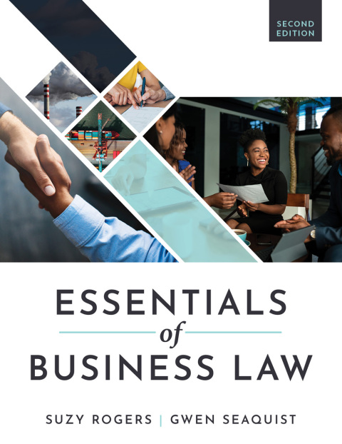 Cover image for book Essentials of Business Law