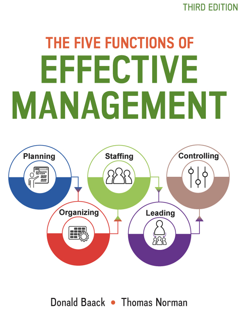 Cover image for book The Five Functions of Effective Management