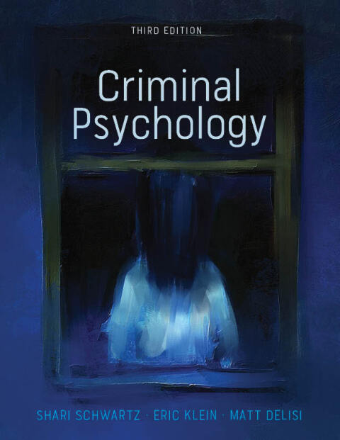 Cover image for book Criminal Psychology, Third Edition