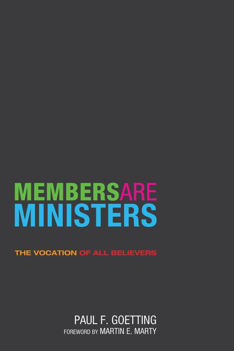 Cover image for book Members Are Ministers