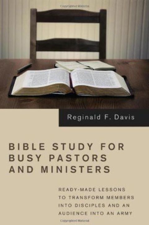 Cover image for book Bible Study for Busy Pastors and Ministers