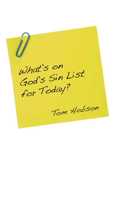 Cover image for book What’s On God’s Sin List for Today?