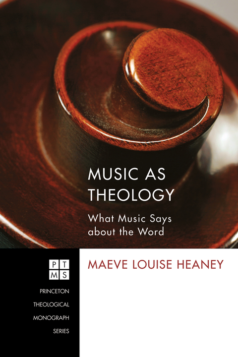 Cover image for book Music as Theology