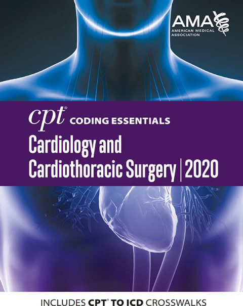 Cover image for book CPT Coding Essentials for Cardiology & Cardiothoracic Surgery 2020