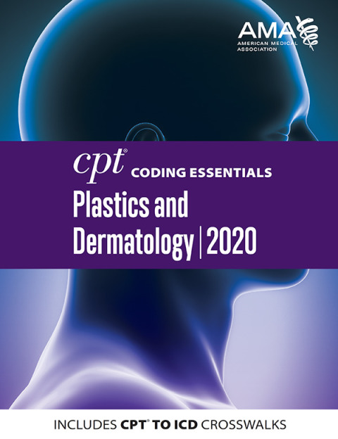 Cover image for book CPT Coding Essentials for Plastics and Dermatology 2020