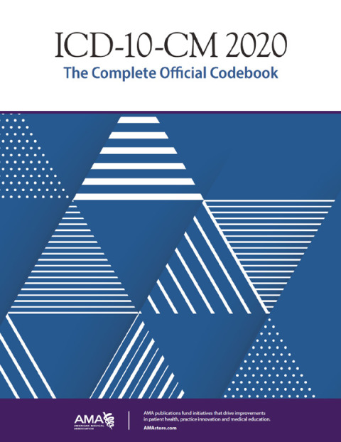 Cover image for book ICD-10-CM 2020 The Complete Official Codebook with Guidelines