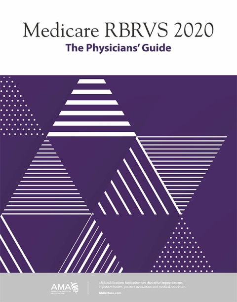 Cover image for book Medicare RBRVS 2020: The Physicians' Guide