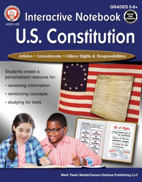 Cover image for book Interactive Notebook: U.S. Constitution, Grades 5 - 12