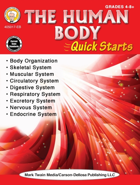Cover image for book Human Body Quick Starts, Grades 4 - 9