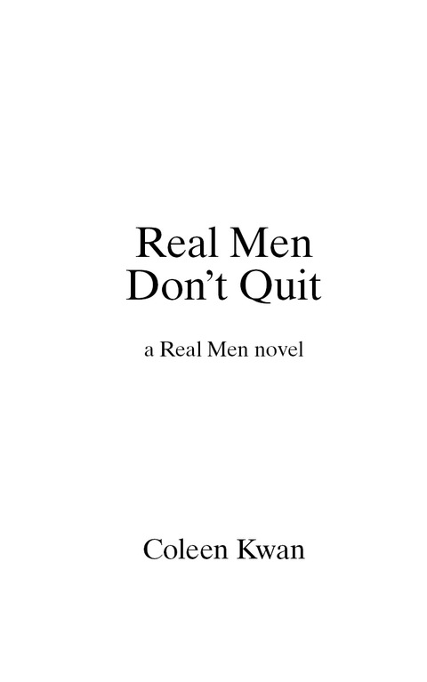 Cover image for book Real Men Don't Quit