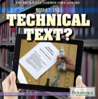 Cover image: What Is a Technical Text? 1st edition 9781622756728
