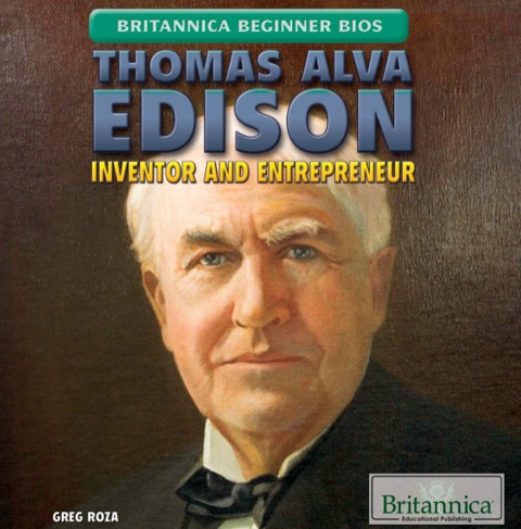 Cover image for book Thomas Alva Edison: Inventor and Entrepreneur