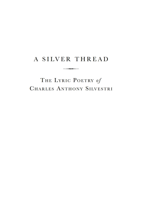 Cover image for book A Silver Thread